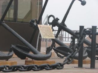 Museum of anchors in Odessa